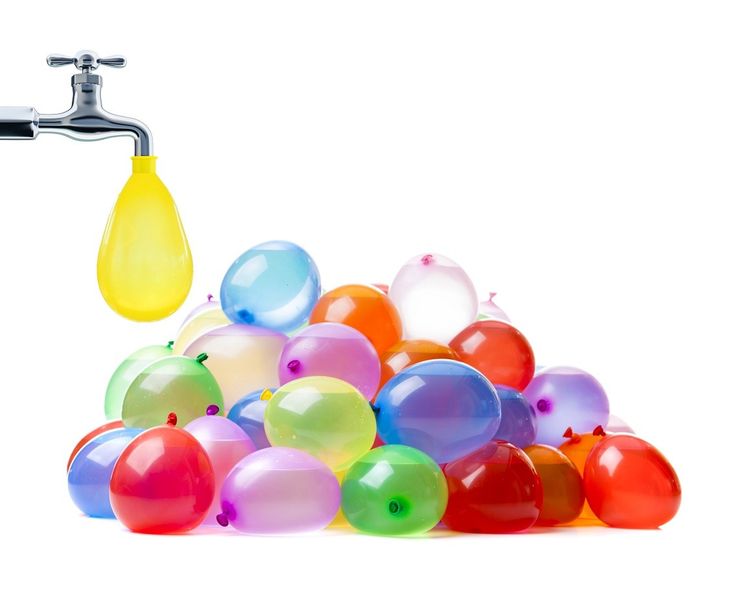 BALONY NA WODĘ 100 SZT 8 CM GEMAR zdjęcie 2