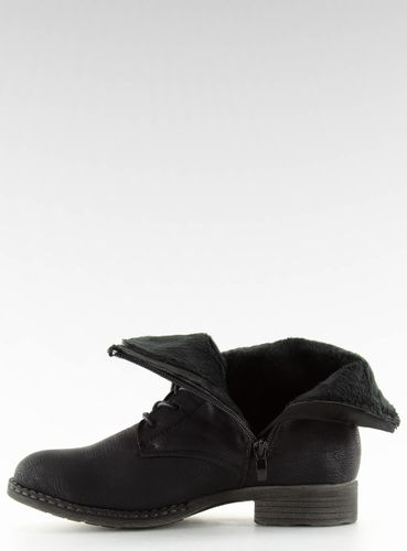 Botki sznurowane czarne 6177 BLACK - 41 na Arena.pl