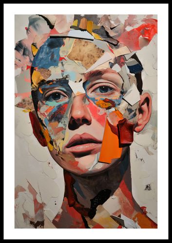 Plakat 40x60cm Podział Samego Siebie na Arena.pl