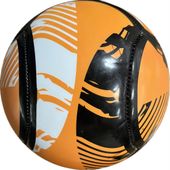 PIŁKA NOŻNA ENERO 6 PANELI POMARAŃCZOWO CZARNA R.2