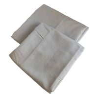Poszewka na poduszkę 65x65 szara mikrofibra 2 szt