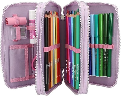 Top Model 13417 Piórnik Ylvi  3 komorowy  haftowane skrzydełka na Arena.pl