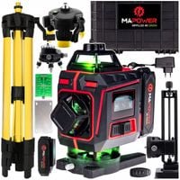 LASER KRZYŻOWY POZIOMICA LASEROWA 360 PŁASZCZYZNOWA LASER ZIELONY +