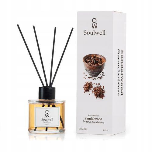 Drzewo Sandałowe SOULWELL ZAPACHY DO DOMU PATYCZKI 120ml na Arena.pl