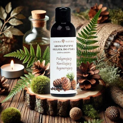 olejek pielęgnacyjny do ciała, leśny zapach 150 ml. kusi. na Arena.pl