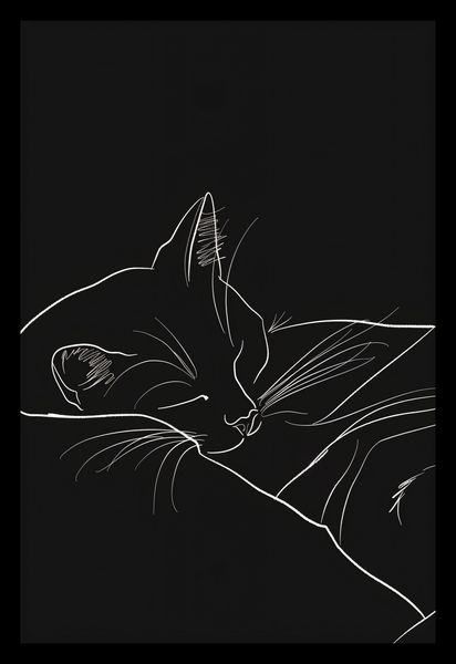 Plakat 20x30cm Nocny Spokój zdjęcie 2