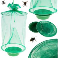 PUŁAPKA SIATKA NA muchy OWADY wisząca do ogrodu