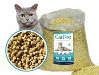 Żwirek kukurydziany dla kota 22,5L–zbrylający, bezzapachowy, bio