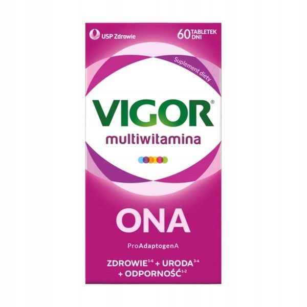 Vigor ONA multiwitamina dla kobiet 60 tabletek zdjęcie 1