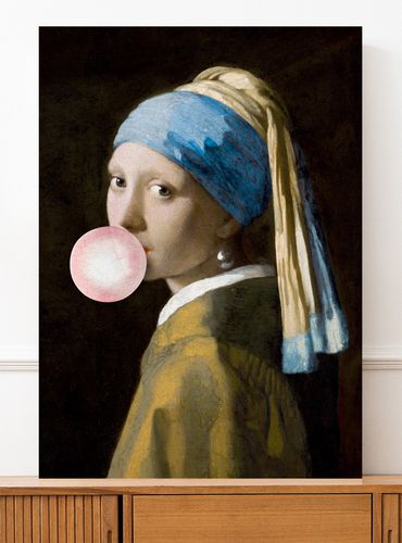 Obraz na płótnie dziewczyna z balonem Vermeer 70x100 cm na Arena.pl