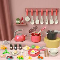 Zestaw kuchenny naczynia do zabawy dla dzieci garnki czajnik patelnia kuchn