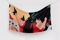 Flaga Boku no Hero Academia My - Bakugo i Deku