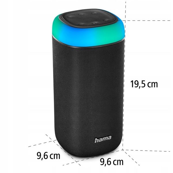 Hama GŁOŚNIK BLUETOOTH bezprzewodowy Shine 2.0 zdjęcie 7