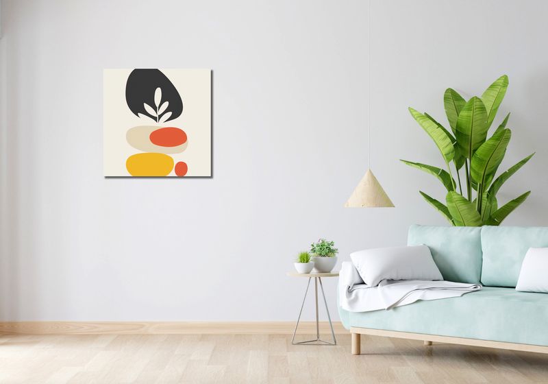 Obraz 60x60cm Botaniczna Spójność zdjęcie 2