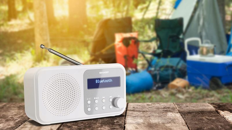 Radio SHARP DR-P420(WH) Biały zdjęcie 8