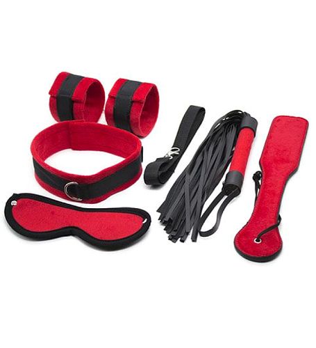 Komplet zniewolenia Bondage kit red na Arena.pl