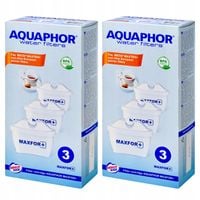 Filtr wkład filtrujący AQUAPHOR B100-25, B25 MAXFOR+ x 6 szt. do dzbanka
