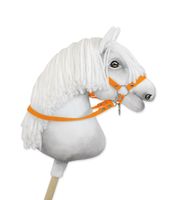wodze dla konia hobby horse - neon orange