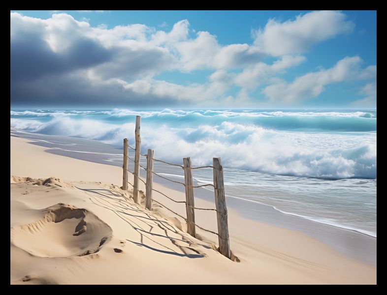 Plakat 40x30cm Szepty Oceanu zdjęcie 2