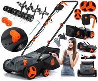 WERTYKULATOR AERATOR ELEKTRYCZNY 3w1 AREATOR FULL ZESTAW LUX MOCNY + GRATIS