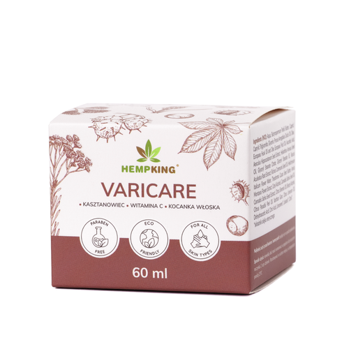 Krem VARICARE - 60ml - HEMPKING na Arena.pl