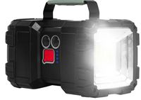 Duża Latarka LED akumulatorowa Szperacz dwustronna, 450 lm 40 W, Powerbank