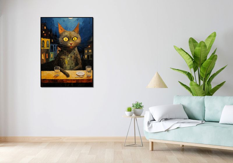 Plakat 75x100cm Nocny Obserwator zdjęcie 4