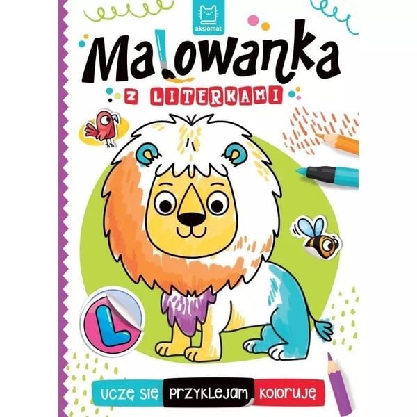 Malowanka z literkami AKSJOMAT zdjęcie 1