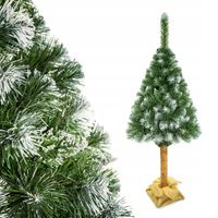 Choinka Sztuczna na pniu Sosna Diamentowa EKO 220 cm pień ELMA stojak