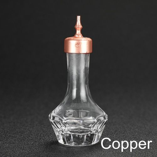 Butelka Do Likieru - Szklana - 50 ml - KOKTAJL BAR Srebrny na Arena.pl