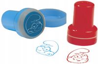 SMERFY STEMPELKI SAMOTUSZUJĄCE pieczątki z postaciami bajki z gry