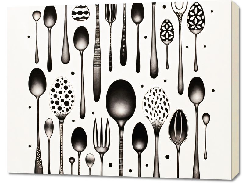 Obraz 90x70cm Narzędzia Smaku zdjęcie 1