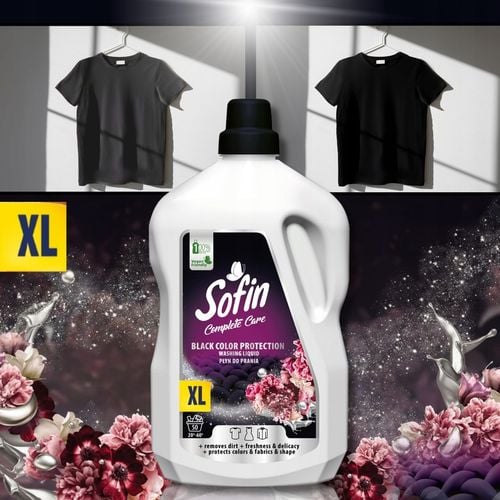 SOFIN Płyn do Prania Color Black Ochrona Kolorów i Tkanin 2 x 2,5l 100 prań na Arena.pl