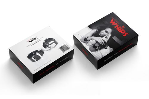 kajdanki-whips lakier, kajdanki damskie na ręce, czarne, gładkie na Arena.pl