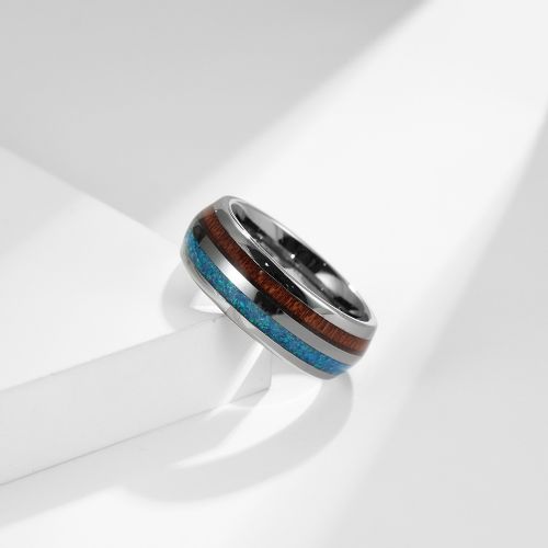 PIERŚCIEŃ OBRĄCZKA z Wolframu WOLFRING EU19 US09 na Arena.pl