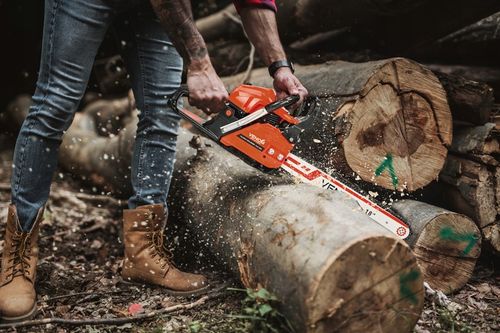 PIŁA SPALINOWA PILARKA ŁAŃCUCHOWA 5,9KM 58CC 4xŁAŃCUCH 2xPROWADNICE na Arena.pl