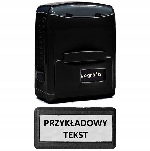 Pieczątka Wagraf B1s do 3 wersów - 12 kolorów obudowy do wyboru na Arena.pl
