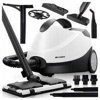 MOCNA PAROWNICA MYJKA PAROWA CZYŚCIK MOP PAROWY DUŻY ZESTAW AKCESORIA 2000W