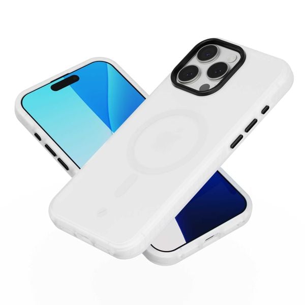 Spacecase Hybrid Fusion Mag Iphone 16 Clear zdjęcie 8
