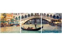 90 80CM OBRAZ T3 ELEM MOST RIALTO WENECJI DRUK ŚCIENNY