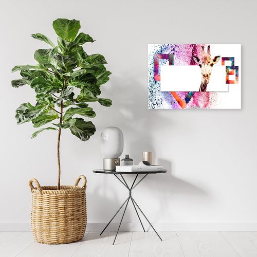 Obraz na płótnie – Canvas, ciekawska żyrafa 60x40 na Arena.pl