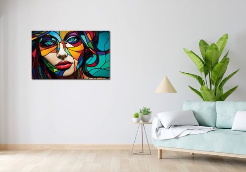 Obraz 100x60cm Spójrz Mi W Oczy na Arena.pl