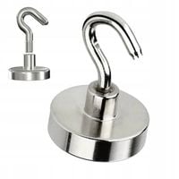 Haczyki magnetyczne 32 mm mocne wytrzymałe magnesy neodymowe 80 funtów 6PCS