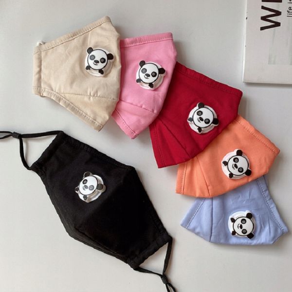 DLA DZIECI Maska PANDA BEŻOWA + 3x FILTR PM 2.5 zdjęcie 2