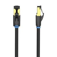 kabel sieciowy cat8 sftp vention ikabf rj45 ethernet 40gbps 1m czarny