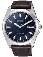 CITIZEN Mens Analogue Quartz Watch with Leather Strap BM7108-22L