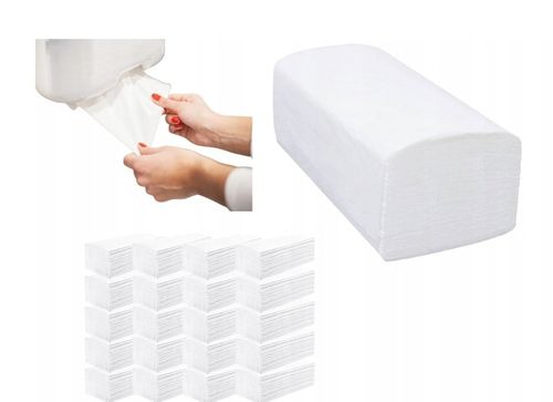 Ręcznik Papierowy ZZ Bio BIAŁY 25g GRUBY CELULOZA 1w 21X23 4000SZT na Arena.pl