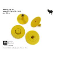 Kolczyk do elektronicznego znakowania RFID dla kóz FDX-B