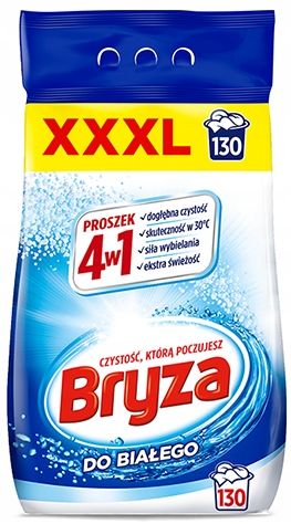 bryza 4w1 proszek white 8,45kg / 130 prań na Arena.pl