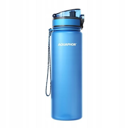 Butelka filtrująca Aquaphor City 800 ml, niebieska na Arena.pl